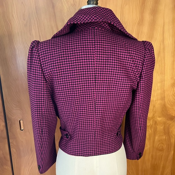 Vintage 80’s Valentino houndstooth jacket ✨✨ - Picture 2 of 5